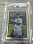 Aaron Judge 2021 Bowman Chrome 1991 Bowman Refractor PSA 9