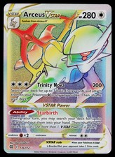 ARCEUS VSTAR 176/172 RAINBOW RARE BRILLIANT STARS POKEMON NM on eBay
