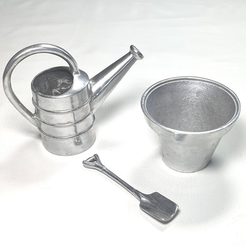 Mariposa Brillante Garden Party Creamer Sugar Set Silver Handcrafted Mexico
