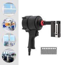 New Pneumatic Hole Puncher 8mm Air Metal Hole Punch Tool Metal Straight Sheet