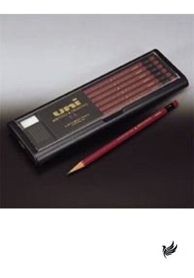 Uni-5B Bleistift Von Mitsubishi Pencil – 5B Stärke, Im 12er Pack, Mit Taschenclip, Japanische Qualität