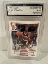 1990 FLEER #159 CLIFFORD ROBINSON FGS 10 GEM MINT