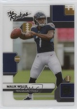 2022 Panini Clearly Donruss Clearly The Rookies Malik Willis #TR-3 07lk