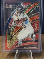 2025 Panini Select #227 Kalel Mullings Red Prizm #/49