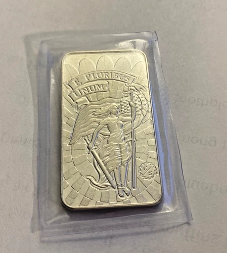 Walking Liberty 1 Troy oz .999 fine silver bullion bar sealed perfect