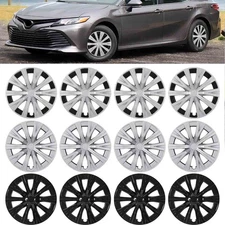 16'' Wheel Rim Cover Snap On Full Hubcaps For 2018-2024 Toyota Camry 4PCS