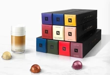 Nespresso Coffee 100 Pods 10 Sleeves Variety Pack for Vertuo Line Mixed Flavors