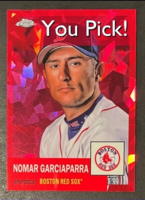 15% off! (pick!) Boston Red Sox 2022 Topps Chrome Platinum Anniversary   