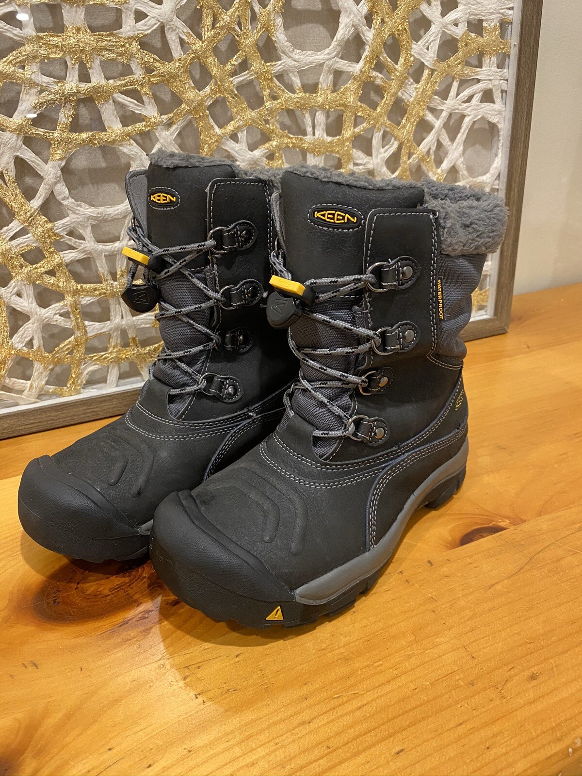 Stivali Keen impermeabili in pelle