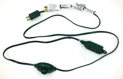 Santa Best 6 ft. Green Extension Cord With Foot Switch 18 Gauge Fused Plug NEW