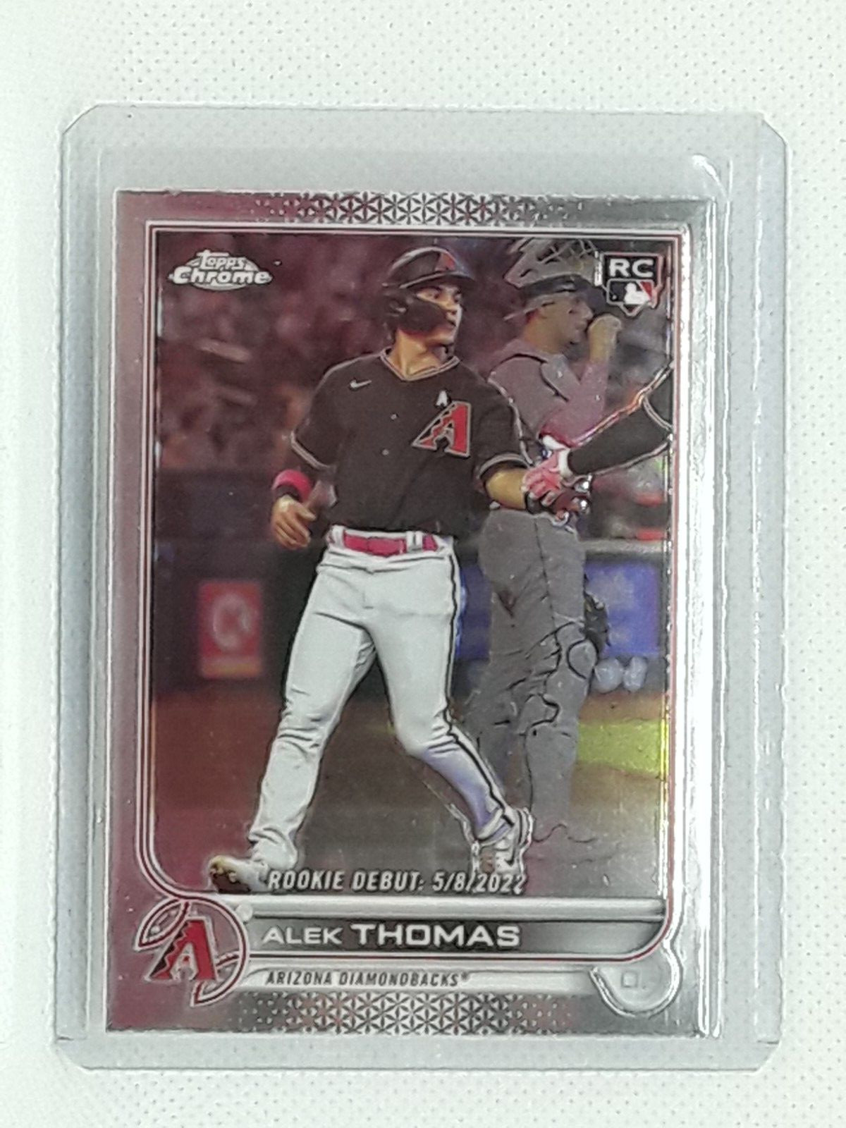 Alek Thomas 2022 Topps Chrome Update #USC122 Rookie Debut - Arizona Diamondbacks