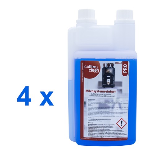 4x 1L Milchschaumreiniger Milchreiniger für Jura Krups Melitta Nivona Siemens - Bild 2 von 4