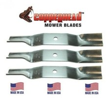 3PK USA MADE Blades for 48" Kubota Kommander ZG123 ZG124 5575-34330 97530