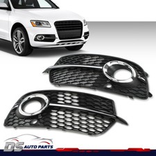 Fit For 2013-2017 Audi Q5 S-line Sq5 Front Bumper Fog Light Grill Grille Fit For 2013-2017 Audi Q5 S-line Sq5 Front Bumper Fog Light Grill Grille