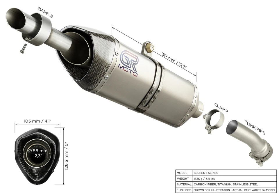 Escape para DUCATI MONSTER 1100 / 1100 S 2009 - 2013 GRmoto Titanio Carbono Foto 3 de 3