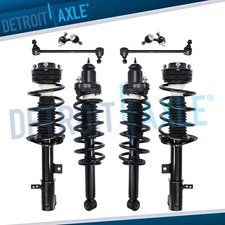 FWD Front Rear Struts Coil Spring Sway Bars for Chrysler Sebring Dodge Avenger