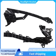 Pair For 2012 2013 2014 Honda CR-V CRV Headlight Support Bracket Beam Mount