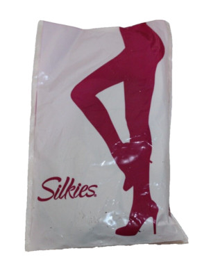 Silkies Womens Knee Hi Size Queen Bronze Beige Nylon USA Pair Pack 001402 