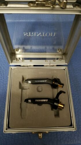 2) Stanton TRACKMASTER II cartridges & needles & hard case. | eBay