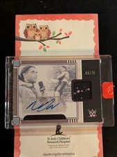2024 Panini Three Count WWE Noam Dar PURPLE PREMIUM MEMORABILIA /25