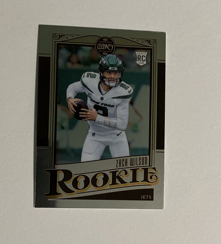 2021 Panini Chronicles Legacy Zach Wilson Rookie RC New York Jets #217