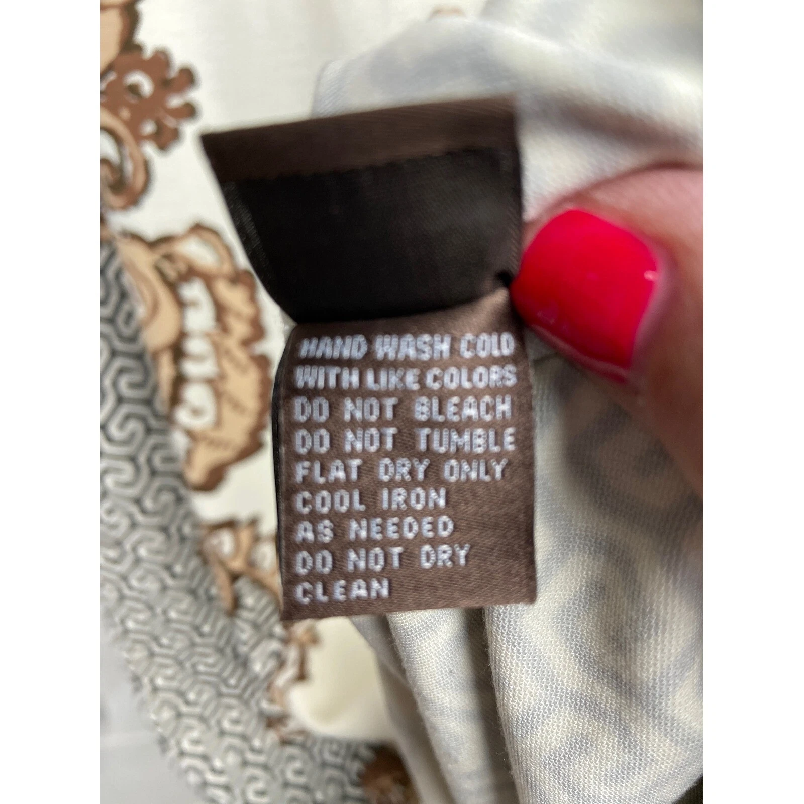 VETEMENTS Abito J.McLaughlin Devon Bainbridge Paisley senza maniche tubino festa elegante M