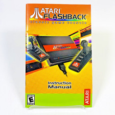 2004 Atari Flashback - Classic Game Console Instruction Booklet Manual - Vintage