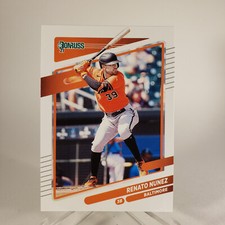 2021 Donruss Base Base #171 Renato Nunez Baltimore Orioles