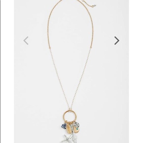 J.JILL Beach Gems Starfish Shell Charm 