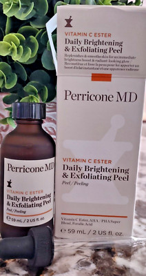 Perricone MD Vitamin C Ester Daily Brightening & Exfoliating Peel Anti-Aging 2oz