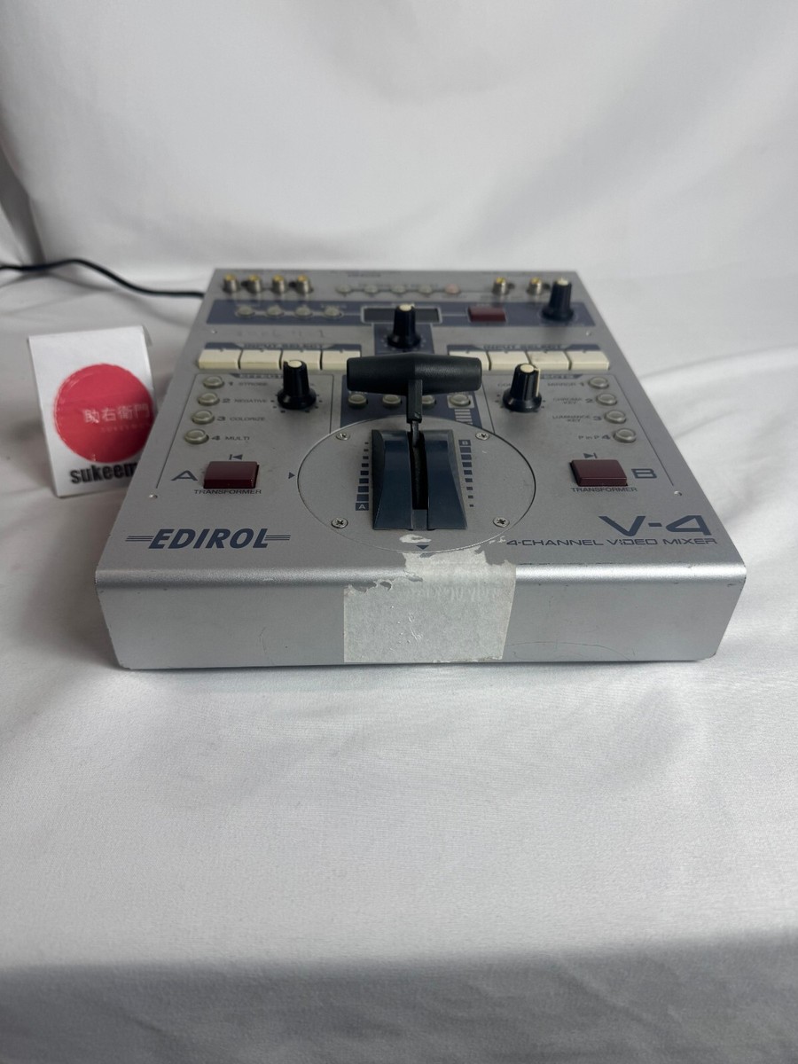 Roland Edirol V-4 4 Channel Video Mixer Switcher Serial No