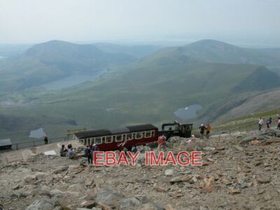 PHOTO  SNOWDON MOUNTAIN RAILWAY THE SNOWDON MOUNTAIN RAILWAY VIEWED FROM JUST BE