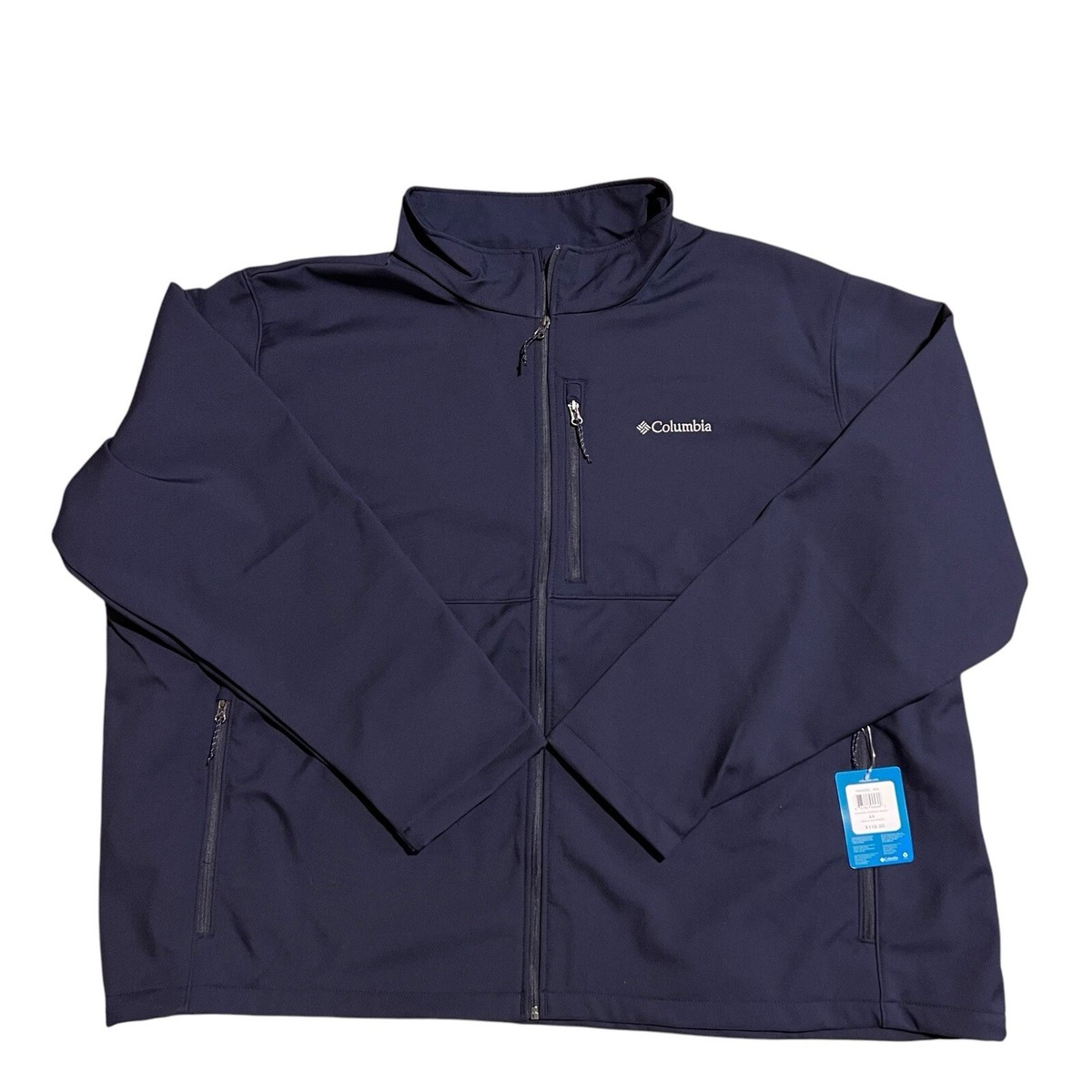 Columbia Ascender Softshell Full Zip Weather Jacket Fleece Lined
