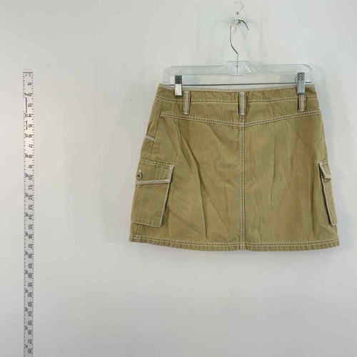 Talbots Kids Girls' Tan Cotton Mini Skirt Size 18 - Picture 2 of 5