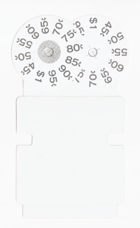 C1965 NOS LOT Cigarette Machine Vending Label Advertising Sticker