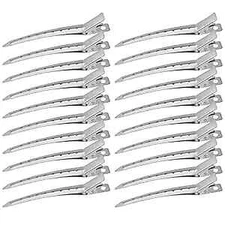  Hair Clips for Styling Sectioning 24Pack, Metal Duck Bill Clips for Women, 