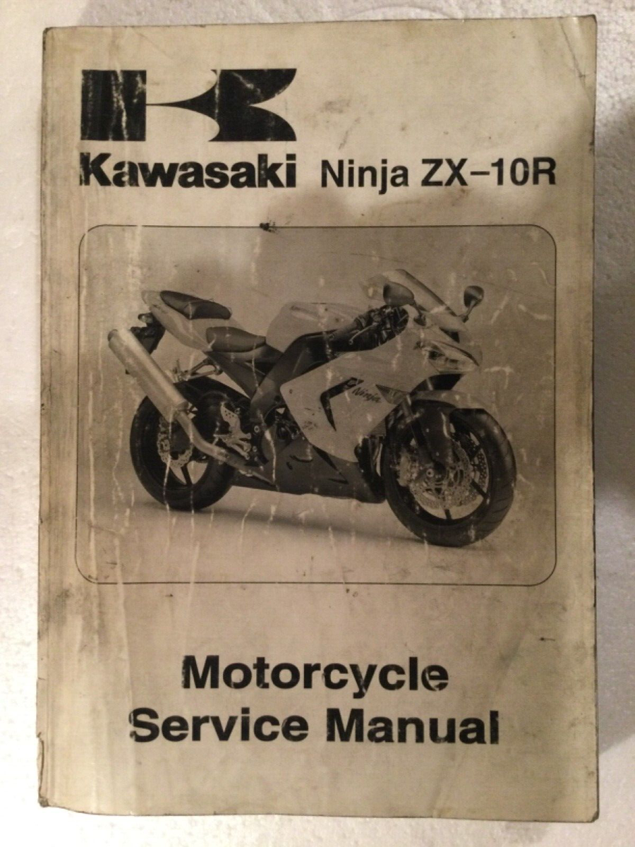 2004 Service Manual ZX-10R ZX10R ZX10 99924-1322-01 ZX1000-C1 ZX