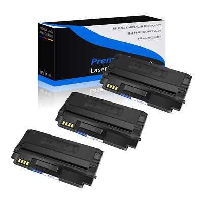3PK ML1630 Toner Cartridge for Samsung SCX-4500 4500W ML-1630 SCX-4500W Printer