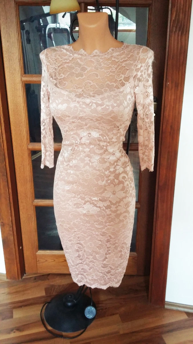 Lipsy short sleeve sales lace bodycon dress
