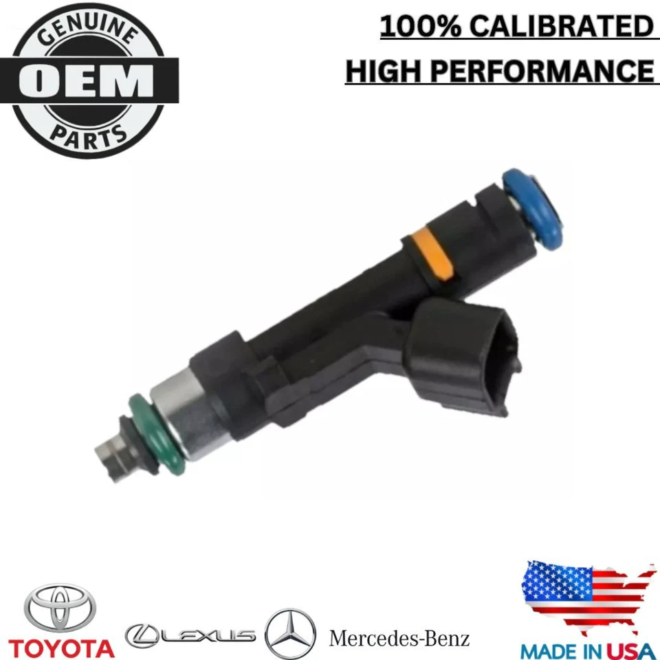 x4 nuevos inyectores de combustible OEM BOSCH 2008, 2009, 2010 Mazda 5 2,3 L I4 #0280158287 Foto 2 de 4