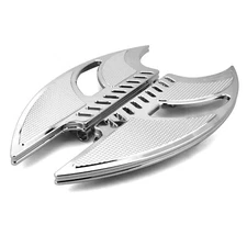 Driver Tomahawk Floorboards Footboards Chrome for harley Street Glide Touring