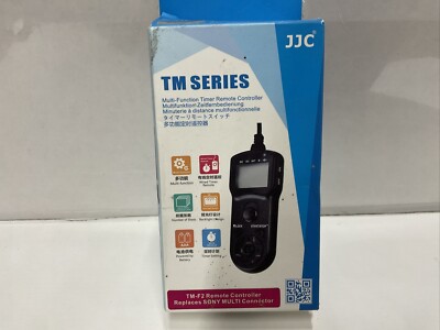 JJC TM SERIES Multi-Function Timer Remote Controller-L K-replaces Sony