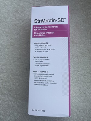 NEW StriVectin-SD Intensive Concentrate For Wrinkles 120 mL 4 Oz Jumbo