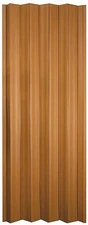 HSR3680F Regent Interior Accordion Folding Door, 36" X 80", Fruitwood