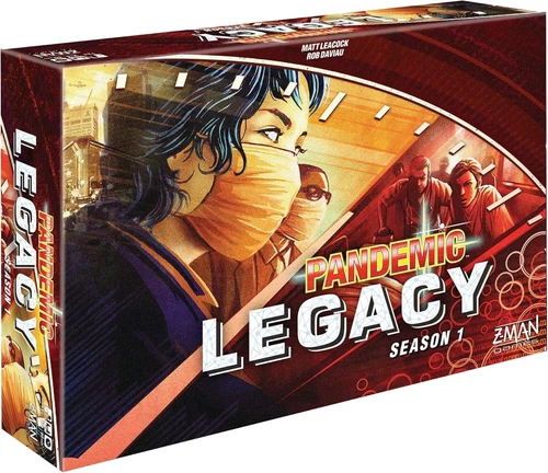 Pandemic Legacy Season 1 Red Edition Board Game by Z-Man Games **BRAND NEW**