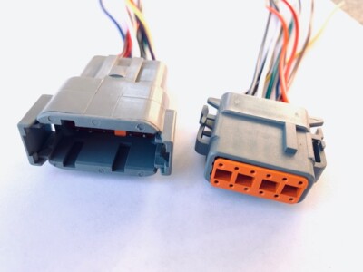 Deutsch DTM Waterproof Connector Pigtails - Choose Your Pin Count (2, 4, 6, 8, 12) - View #4
