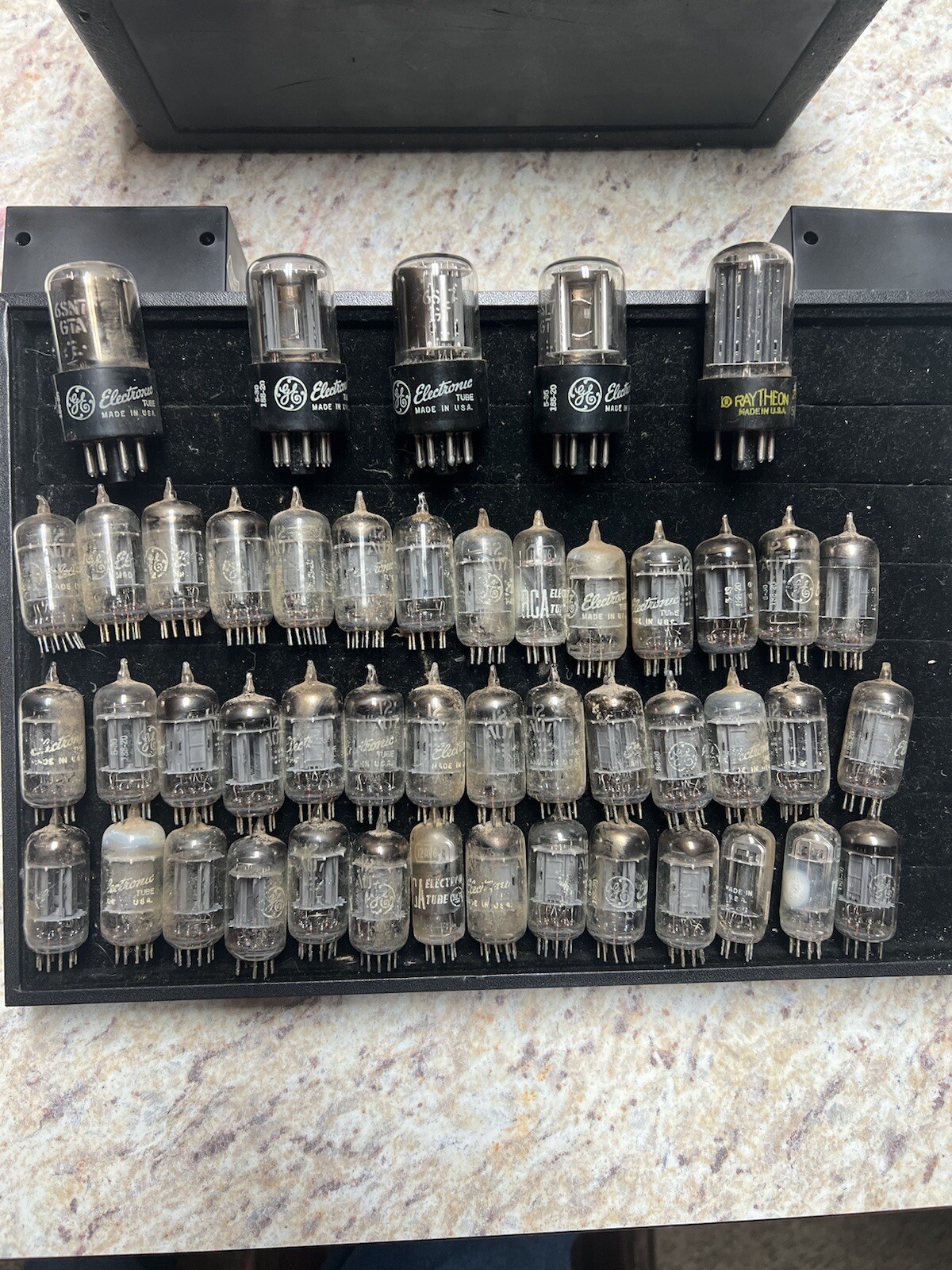 Tubes Lot of 25 Used & New Vintage Various Brand Vacuum Tubes eBay