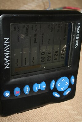 Navman Chartplotters Navman Trackfish 6500 Fishfinder Chartplotter Northstar Explorer Marine ...