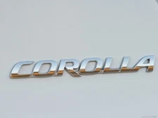 EMBLEM BADGE REAR BACK LETTERS LUGGAGE PLATE For TOYOTA COROLLA 2020-2025