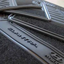 New OEM Genuine Hyundai Floor Mats 2016-2020 Elantra Black All-Weather 4pcs